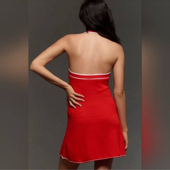 NWT Daily Practice by Anthropologie Full Speed Halter Mini Dress, Size XL - Picture 4 of 13